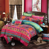 Bohemian Retro Soft Microfiber Duvet Cover(3pcs) | Yedwo
